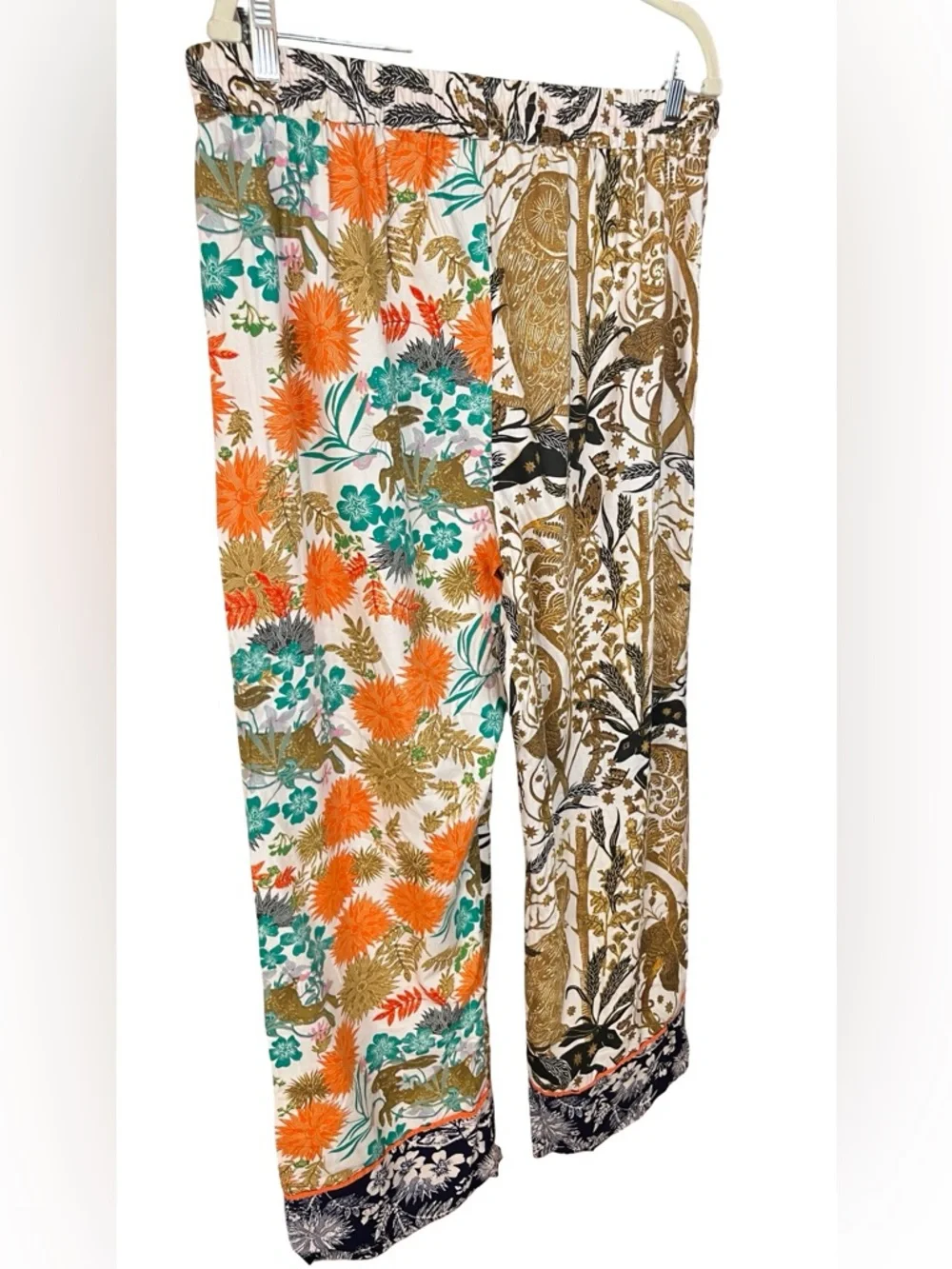 Anthropologie x Carolina K Pajama Set Size L Boho Botanical Luxe Lounge Set - Picture 7 of 13